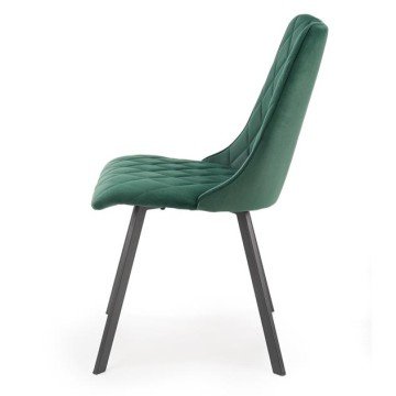 Фото8.Кресло Halmar K-450 VELVET Темно-зеленый